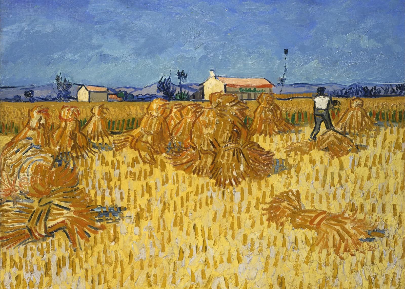 MAXIMALIST 2600 Vincent van Gogh, Corn Harvest in Provence Ratio (7x5) copia