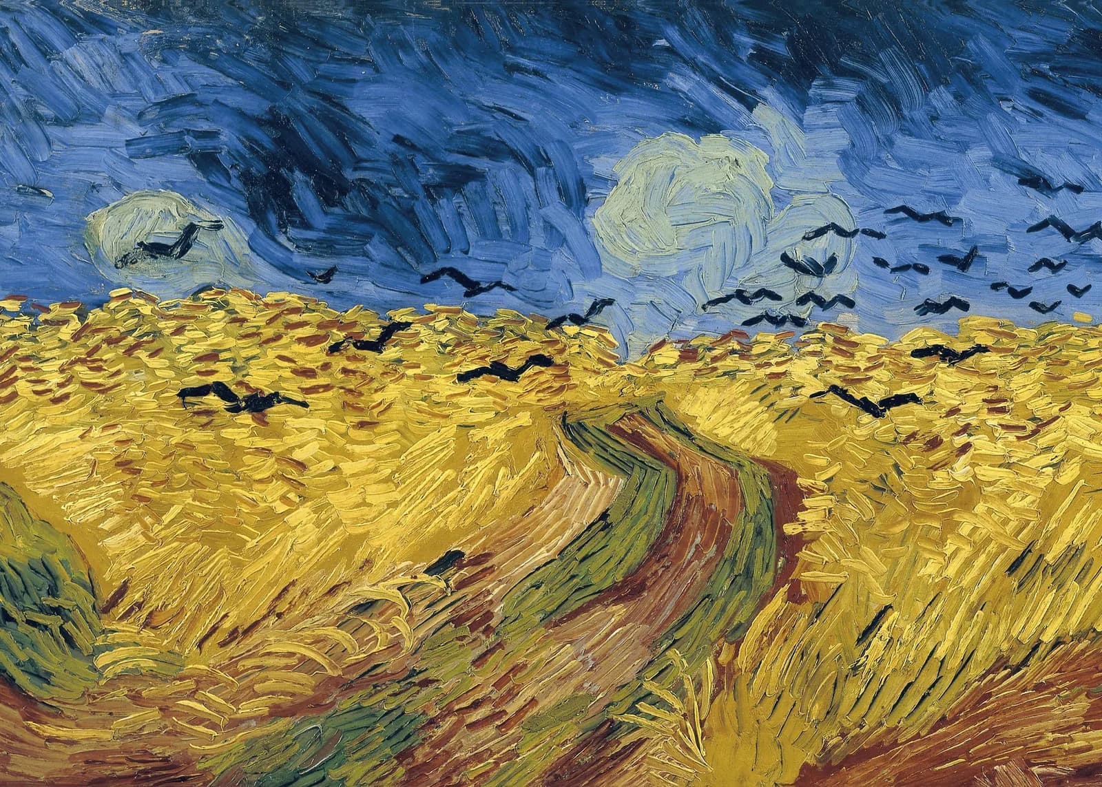 MAXIMALIST 2600 Vincent van Gogh, Wheatfield with Crows (1890) Ratio (7x5) copia