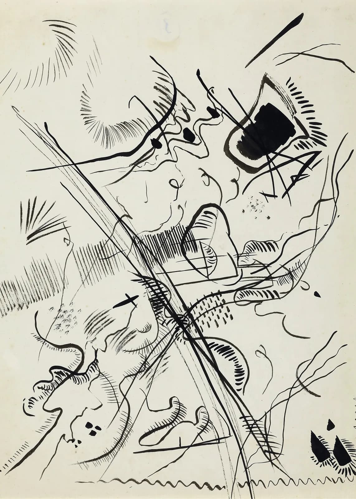 MAXIMALIST 2600 Wassily Kandinsky Untitled (Around 1913) copia