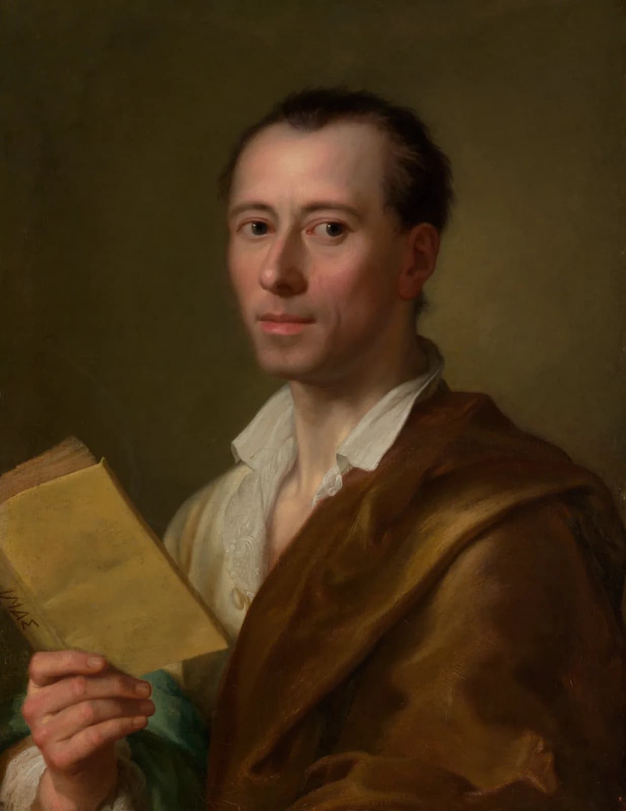Classical Art Johann Joachim Winckelmann (1717 1768) by Anton Raphael Mengs